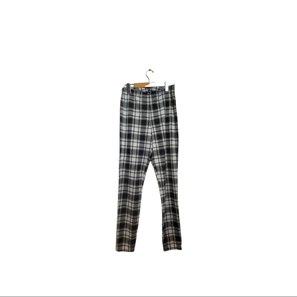 Express plaid legging pants NWT